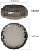 NTHREEAUTO 4PCS Smoked Turn Signals Lens Cover Front Rear Compatible with Yamaha Road Royal Star V-Star V-Max Virago 250 750.
