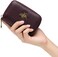 imeetu Card Holder Wallet RFID Credit Card Holders for Women Slim Leather Ladies Card Holder with 12 or 24 Card Slots2 Wide Cash Slots.