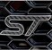 BocaDecals.com ملصقات شعار ST من BocaDecals لسيارة فورد إكسبلورر ST موديل 2020-2021 (مجموعة من 2) (ألياف كربونية سوداء، فورد إكسبلورر ST موديل 2020-2021 فقط).
