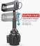 APPS2Car Solid Cup Holder Tablet Mount for Car, Adjustable Height iPad Car Mount for Truck Low Profile Road Trip Essentials Compatible with 4. 7-13" iPad Pro Air Mini, Fire, iPhone, Cell Phone - Black