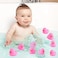 umbresen Pink Rubber Ducks Preschool Bath Toys Bathtub Duckies Gift for Baby Shower Infants Toddlers Car Pool Float Halloween Adults Party Favors Carnival Decorations (Small Pink 2. 2''-12pcs.