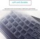MUBUY-GOL Keyboard Cover for Logitech MX Keys S Wireless Keyboard/Logitech MX Keys Advanced Wireless Keyboard/Logitech Craft Keyboard Ultra Thin Silicone Keyboard Protective Accessories Cover Skin -Cl