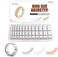 ELETIUO Ring Size Adjuster Loose Rings Invisible Ring Size Reducer Jewellery Guard Sizer Loose Ring Tightener, Fitter,Reducer for Wide Rings,Multiple Ring Resizer3 Colours,6 Sheets /234 Pcs.
