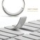 ELETIUO Ring Size Adjuster Loose Rings Invisible Ring Size Reducer Jewellery Guard Sizer Loose Ring Tightener, Fitter,Reducer for Wide Rings,Multiple Ring Resizer3 Colours,6 Sheets /234 Pcs.