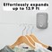 GorillaLine - Retractable Clothesline Indoor Outdoor Clothes LineHeavy Duty Clothes Drying Laundry LineWall Mounted Drying Rack Clothing LineRetracting HangingLock to Prevent Sagging Gray.