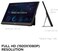 ViewSonic VA1655 15. 6 Inch 1080p Portable IPS Monitor with Mobile Ergonomics, USB-C, and HDMI for Home and Office.