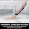 Shark WV201RGBRN WANDVAC Cordless Hand Vac, Lightweight and Portable at 1. 4 lbs. with Powerful Suction, Charging Dock, One-Touch Empty for CarHome, Rose Gold.