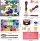 Iteryou Wax Seal Stamp Kit, 630 Pcs Wax Beads with Gift Box, Wax Seal Stamp with Sealing Wax Stamp, Wax Seal Warmer, Envelopes Metallic Pens, Wax Seal Stamp Set for Gift and Decoration.
