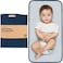 KeaBabies Portable Diaper Changing Pad - Waterproof Foldable Baby Changing Mat - Travel Diaper Change Mat - Lightweight Changing Pads for Baby - Baby Changer - Machine Washable (Navy Blue.