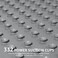 OTHWAY Non Slip Bathtub Mat,Rubber Baby Bath Tub Shower Mat with Strong Suction Cups (Grey.