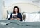 J JIMOO 100% Mulberry Silk Pillowcase for Hair and Skin, 22 Momme Natural Silk Pillow Case with Zipper, Both Sided Pure Silk Pillow Cover Gifts for Women Mom Men (Airy Blue, Standard 20''&times;26''.