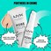NYX PROFESSIONAL MAKEUP Blurring Pore Filler, Face Primer Stick, Vitamin E Infused, Clear.
