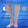 BSERA Calf Compression Sleeve Women, 2 Pairs 20-30mmHg Footless Compression Socks for Swelling Shin Splints Varicose Veins.