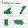 airogym Guasha Massage Tool，Natural Stone Gua Sha Board, 4PCS Guasha Stone Scraping Massage Sets for SPA Acupuncture Physical Therapy Muscle Knots Facial Caring Point Treatment.
