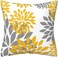 Drmstow Yellow Pillow Covers 18x18 Set of 4 Modern Decorative Geometric Outdoor Sofa Throw Pillow Cushion Covers Case for Couch Living Room Bedroom Patio Furniture Indoors Home Decor&hellip;.