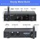 Levusu Pro UHF Dual Wireless in-Ear Monitor System with Earphone,180Ft, Rack Mount, Professional IEM Stereo System Transmitter and Beltpack for Studio, Band Rehearsal, Live Performance (2 Bodypack.