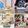 AUTODECO 2 Pack Collapsible Sink with Handle Towel, 2.