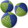 speevers Juggling Balls for Beginners and Professionals Set of 3, 14 Colors Available, 2 Layers of Net and Carry Case, Xballs Juggling Balls (Blue - Yellow, 4. 2 oz.