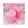 BxuxJar Strawberry Trash Can, 1 Gallon Desk Plastic Cute Trash Can Kawaii Small Srawberry Garbage Can for Bedroom with 5 Rolls Garbage Bag and 20 PCS 3D Cartoon Stickers(Random Style.