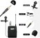 weishan 2-Pack Lavalier Lapel Microphone Compatible with Sennheiser Wireless System Bodypack Transmitter, Omnidirectional Condenser Mic for YouTube, Lectures, Living Performance.