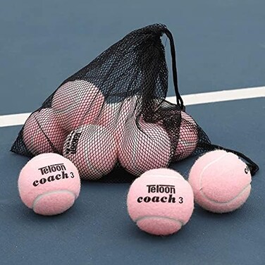 Teloon Tennis Balls (PINK-12pcs.