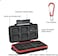 PROfezzion 24 Slots Water-Resistant Protective Memory Card Case Holder with Customized Interior for 12 SD Cards12 CFexpress Type A Cards.