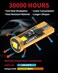 مصباح LASFIT 194 LED أبيض 6000K، T10 168 2825 W5W بديل لمصباح القبة، ومصباح الخريطة، ومصباح الباب، ومصباح الترحيب، ومصباح لوحة الترخيص، ومصباح صندوق السيارة - فائق السطوع (عبوة من 2).