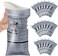Moodooy Disposable Emergency Urinal Bag, 8 12 20 PCS Portable Camping Pee Bags, Travel Pee Bags, Traffic Jam Emergency Portable Urine Bag, Vomit Bags, for Men Women Kids Children Patient.