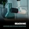 BEACN Dynamic USB Microphone for PCPodcast and Streaming Microphone for ComputerWhite Gaming Mic for Streaming and TwitchWhite Dynamic Microphone for Podcast (Light.