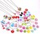 HSWE 263 PCS Charm Bracelet Making Kit,Colorful Gummy Candy Bear Milk Tea Lollipop Flower Pendant Charms Cute Funny Mushroom Earring Necklace DIY Jewelry Craft Making for Girls Teens.