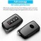 Tukellen for Lexus Key Fob Cover Premium Soft TPU Full Protection Key Shell Key Case Compatible with Lexus ES is GS NX LS RX RC 300h 350 200t 250 300 F 450h 460 600h Smart Keyless Fob Remote Key-Black