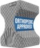 5 STARS UNITED Knee Pillow for Sleeping - Leg Pillow 100% Memory Foam - Leg Pillows for Sleeping on Side - Knee Support Pillow - Knee Cushions for Sleeping - Hip Support Pillow Contour.