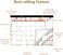 Mokani Desk Calendar 2024-2025, Large Monthly Wall Calendar From Jan. 2024 to Jun. 2025 with Plastic Cover: 17"x12", 18 Months Academic Year Desk Pad Calendars with Planner Stickers.