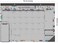 Mokani Desk Calendar 2024-2025, Large Monthly Wall Calendar From Jan. 2024 to Jun. 2025 with Plastic Cover: 17"x12", 18 Months Academic Year Desk Pad Calendars with Planner Stickers.