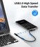 HOTNOW Short USB C Cable Right Angle 1ft, [3Pack 1ft] Portable USB-C Charger Nylon Braided Fast Charging Cord for Samsung Galaxy S10 S9 S8 Plus Note 9 8,Power Bank and Other Type c Devices.