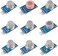 UMLIFE 9PCS/Lot Gas Detection Sensor Module MQ-2 MQ-3 MQ-4 MQ-5 MQ-6 MQ-7 MQ-8 MQ-9 MQ-135 Sensor Module for Arduino.