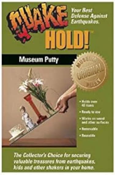 Quakehold! 88111 Museum Putty Neutral - Pack 2.