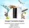 SSK Portable Foreign Language Translators Device with Connecting Smartphone by Bluetooth Support 86 Languages Two-Way Instant Translation Voice Language Translator for Travelling Learning Business.