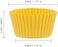 Gifbera Colored Mini Paper Cupcake Liners Vibrant Muffin Baking Cups 400-Count.