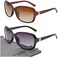 Madison Avenue 2 Pack Classic Vintage Sunglasses for Women, Fashion Sun Glasses with UV400 Protection.