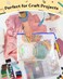 Umriox 5PCS Mesh Zipper Pouch 16. 9x12. 4 in, Zipper Bags, Extra Thick, Zipper Pouches for Organizing, Large Storage Bags for Puzzles Organizing.