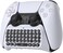 MENEEA Wireless Controller Keyboard for PS5, Bluetooth 3. 0 Mini Portable Gamepad Chatpad with Built-in Speaker3. 5MM Audio Jack for Playstation 5 Voice Chat Board for Messaging and Gaming Live Chat.