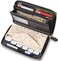 Three Way Cut Cash Envelope Wallet All in One Budget System with 12x Tabbed Cash Envelopes, 12x Monthly Budget Cards,1x Yearly budget planner sheet Complete Money Organizer Set for Cash RFID Blocking,