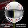 XII WANG YE GOOD NEWS Universal Motorcycle Helmet Shield Anti Fog Film,Clear Visor Lens Insert Fog Resistant 3. 74" x 9. 64".