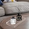 Bigfety Compact Vanity Tray Acrylic Bathroom Kitchen Counter Dish Handmade Jewelry Tray Sturdy Organizer for Cup, Sponge, Soap, Plant - Clear.