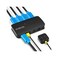 DGODRT HDMI KVM Switch, USB KVM Selector for 4 Computers Sharing 1 Monitor and 3 USB Devices, Switcher Box for Mouse, Keyboard, Scanner, Printer.