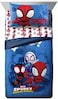 Jay Franco Marvel Spidey and His Amazing Friends Team Spidey 7 Piece Full Size Bed Set - Includes ComforterSheet Set Bedding - Super Soft Fade Resistant Microfiber (Official Marvel Product.