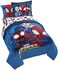Jay Franco Marvel Spidey and His Amazing Friends Team Spidey 7 Piece Full Size Bed Set - Includes ComforterSheet Set Bedding - Super Soft Fade Resistant Microfiber (Official Marvel Product.