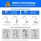 Waterdrop NSF Certified Faucet with Total 4 Filter Replacements, Longer Life Water Faucet Filter, Reduces ChlorineBad Taste - Fits Standard Faucets.