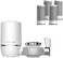 Waterdrop NSF Certified Faucet with Total 4 Filter Replacements, Longer Life Water Faucet Filter, Reduces ChlorineBad Taste - Fits Standard Faucets.